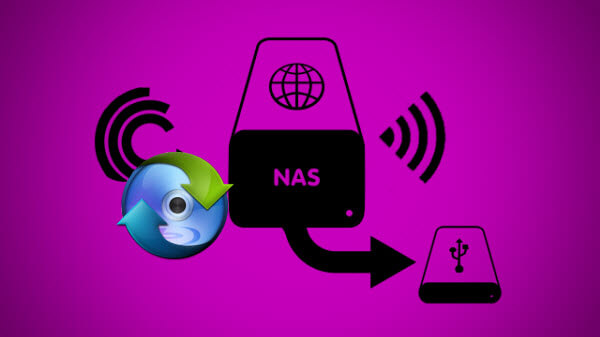 Blu-ray media copied to network-attached storage