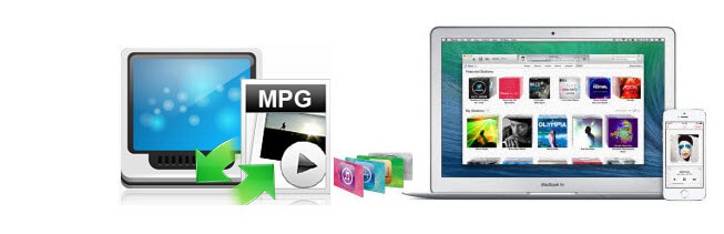 MPG video prepared for an iTunes media library